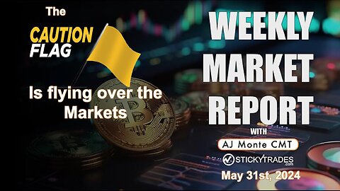 The Caution Flag is Flying High over the US Markets - Weekly Market Report with AJ Monte CMT