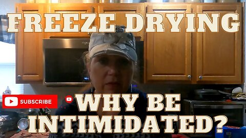 Freeze Drying: Don't Be Intimidated #HarvestRightLove #intimidated #freezedrying