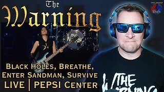 The Warning "Black Holes, Breathe, Enter Sandman, Survive" 🇲🇽Pepsi Center | DaneBramage Rocks Reacts