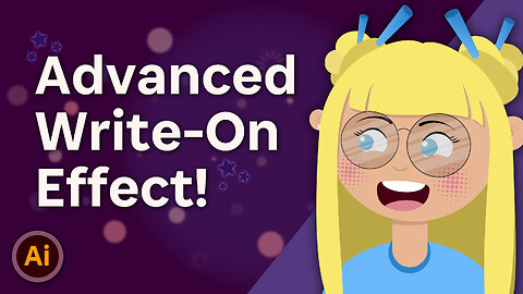 After Effects : Write-On Animation - Preparing Illustrator Files - Part 1