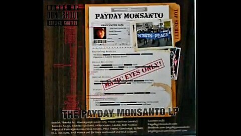 Payday Monsanto - The Payday Monsanto LP (MOZ Mixtape)