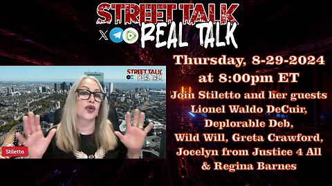 Street Talk with Stiletto 8-29-2024