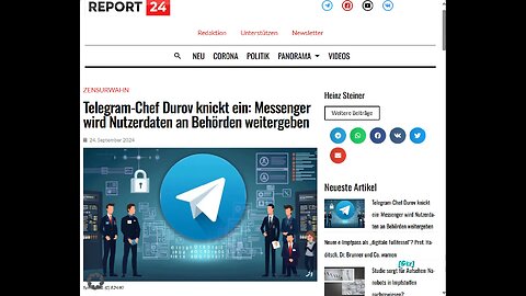 Telegram-Chef Durov knickt ein: Messenger wird Nutzerdaten an Behörden weitergeben