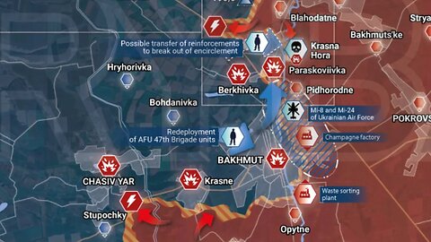 Russian Ukrainian War, Conflict Map and Analysis for February 11-12, 2023 Russia Chokes Bakhmut