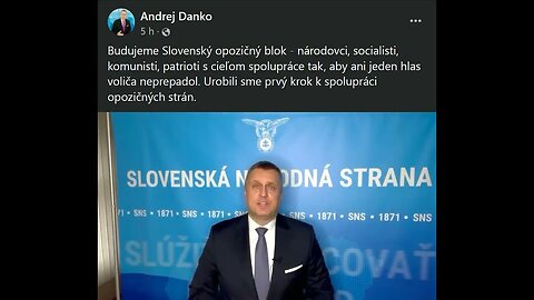 Budujeme Slovenský opozičný blok - národovci, socialisti, komunisti, patrioti | 27.1.2023