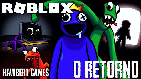 Voltando aos amigos coloridos - Rainbow Friends - Roblox