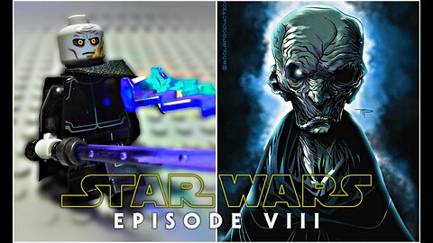 LEGO Star Wars Episode 8 The Last Jedi - Supreme Leader Snoke Minifigure Review (2016)