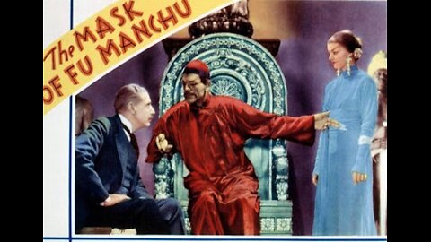 THE MASK OF FU MANCHU (1932). Sepiatone.