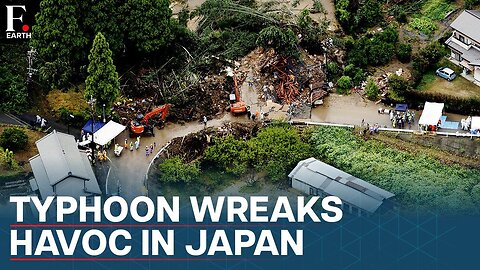 Typhoon Shanshan Hits Southern Japan, Leading to Flooding & Landslides, At Least 3 Dead