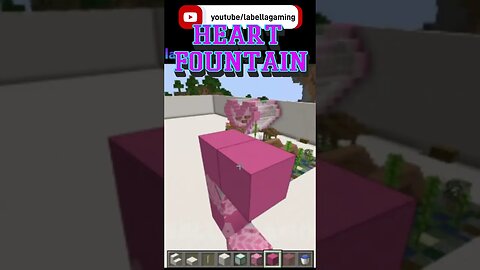 Heart Fountain | Minecraft