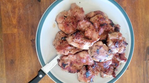 Boneless Chicken Thighs with Zesty Italian Pasta