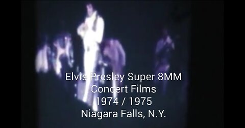 Elvis Presley Rare Super 8MM Live Concert Footage 1974 / 1975 Niagara Falls, N.Y.