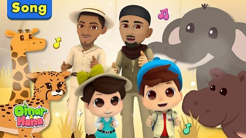 Omar _ Hana _ Everything Belongs to Allah [FULLY ANIMATED] Islamic Songs for Kids