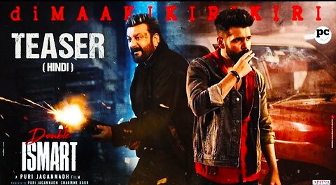 Double ISMART Teaser ( Hindi ) | Ram Pothineni | Sanjay Dutt | Puri Jagannadh | Charmme Kaur