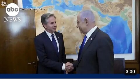 Antony Blinken meets with Benjamin Netanyahu to continue cease-fire talks