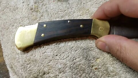 Vintage Buck 112 two dot Pre Restoration