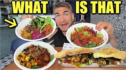 FEASTING ON EXOTIC MOROCCAN MEATS & SANDWICHES | Houston Texas Hidden Gem Restaurant