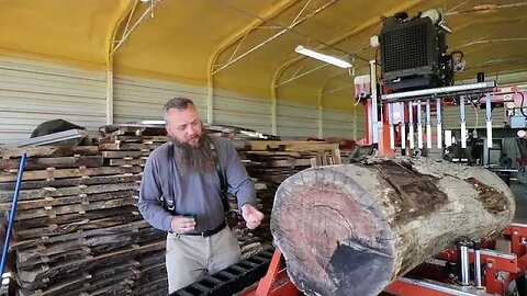 After Years Of Being Passed Over This Log Had A Secret Under Its Bark, Amazing Walnut Timber