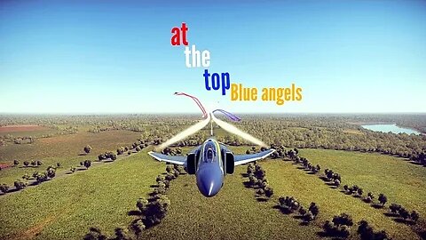 At the top. blue angles (gmv)