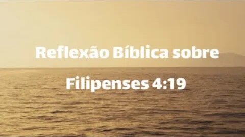 Reflexão Bíblica sobre Colossenses 4:19