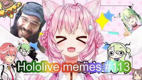 REACTION Hololive {memes} #113 by Catschais