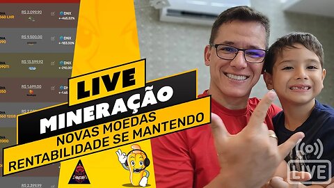 📽️ LIVE! BATE PAPO E TIRA DÚVIDAS - NOVAS MOEDAS E RENTABILIDADE SE MANTENDO