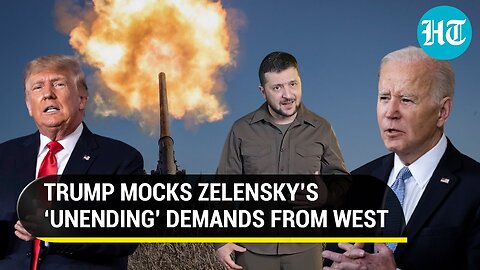 Then come nukes’: Trump mocks as Zelensky demands missiles, jets from U.S.-