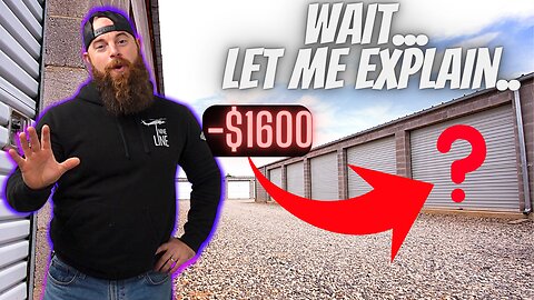 Husband spends house payment on abandoned storage unit!