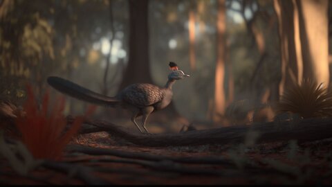 Birdsong of the Lyrebird in the Australian Bush