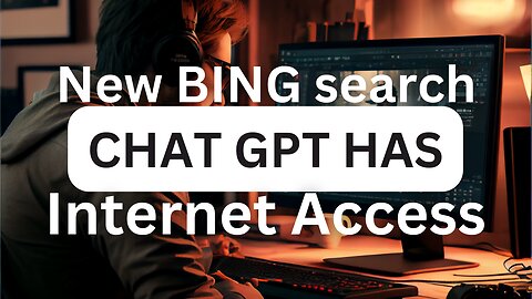 New BING search plus CHATGPT has NOW internet access