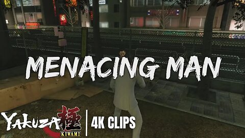 Least Menacing Man Ever | Yakuza Kiwami 4K Clips