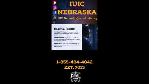 #IUIC #israelunitedinchrist #nathanyel7 #IUICNE #nebraska #Slavery #Prophecy #BHM365 #Blackhistory