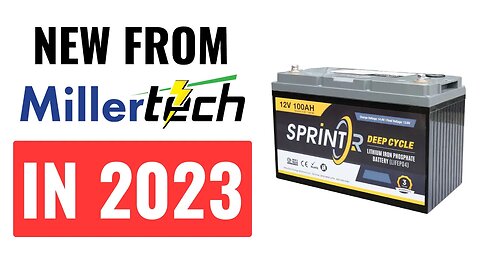 New From MillerTech In 2023 - SPRINTR Batteries, 36V Batteries, & More Power Tool Battery Products!