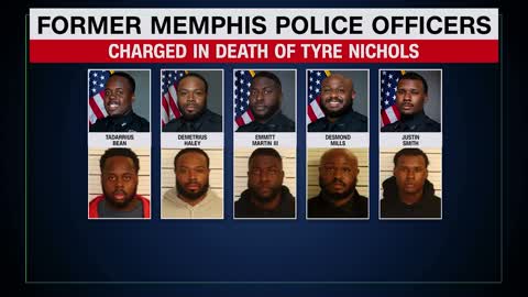 5 former Memphis police officers charged in Tyre Nichols case