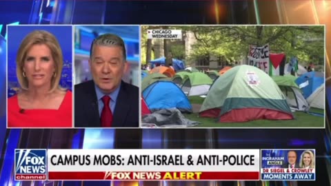 Campus mobs anti-Israel anti-police