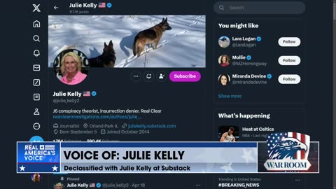 Follow The Court Case On Presidential Immunity On Julie Kelly's Twitter Feed