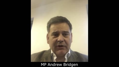 Andrew Bridgen MP varning till oss alla