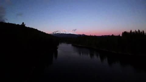 Mt. Shasta Sunset over Lake Siskiyou