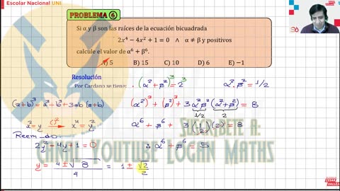 ESCOLAR NACIONAL UNI | Semana 02 | Habilidad Verbal | Álgebra