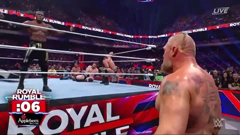 Brock Lesnar goes berserk after being eliminated by Bobby Lashley: WWE Royal Rumble 2023 highlights