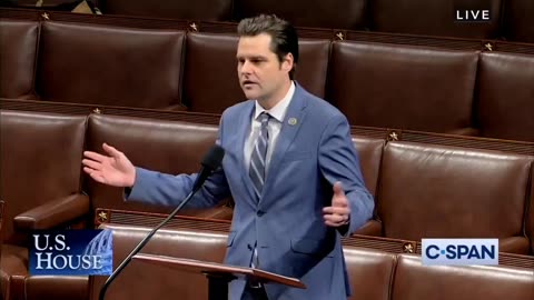 Matt Gaetz: Abolish the ATF!