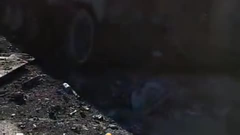 Footage of destroyed BTR-3 and BTR-4 APCs of the AFU