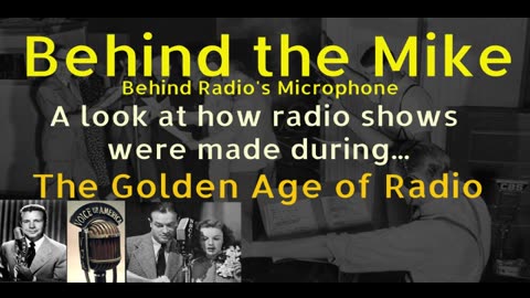 Behind The Mike 40-12-29 ep15 Radio Almanac