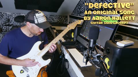 "Defective" an Original Song by Aaron Hallett Guitar Solo Excerpt