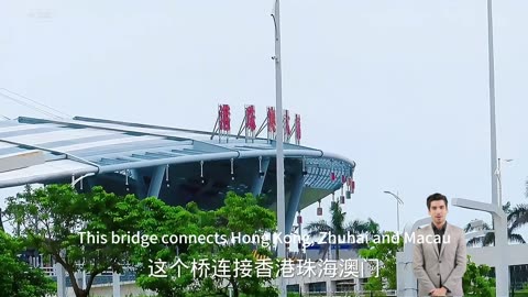 Hong Kong-Zhuhai-Macao Bridge, a passage for Hong Kong vehicles to go north.