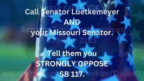 Missouri Senate Bill 117 (SB 117)