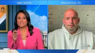 Senator Fetterman on ABC News malfunctions during interview as Fracking was discussed