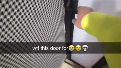 Bathroom Suicide Door