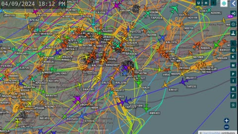 New York New Jersey Airplane Data - so far - Sep 23 2024 -