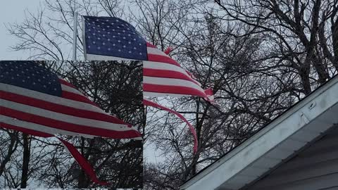 ICE STORM SABATAGES OLD GLORY